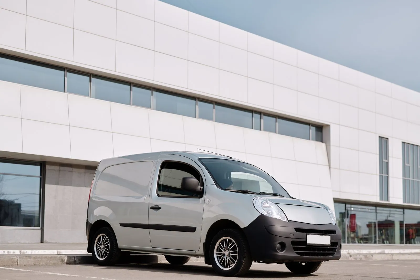 Small compact commercial van